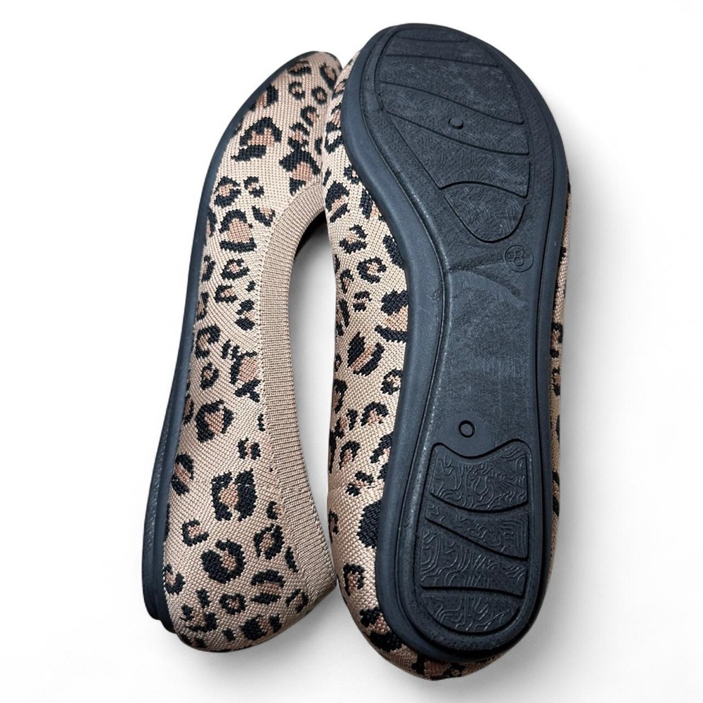Leopard Print Ballet Flats - Picture 5 of 5